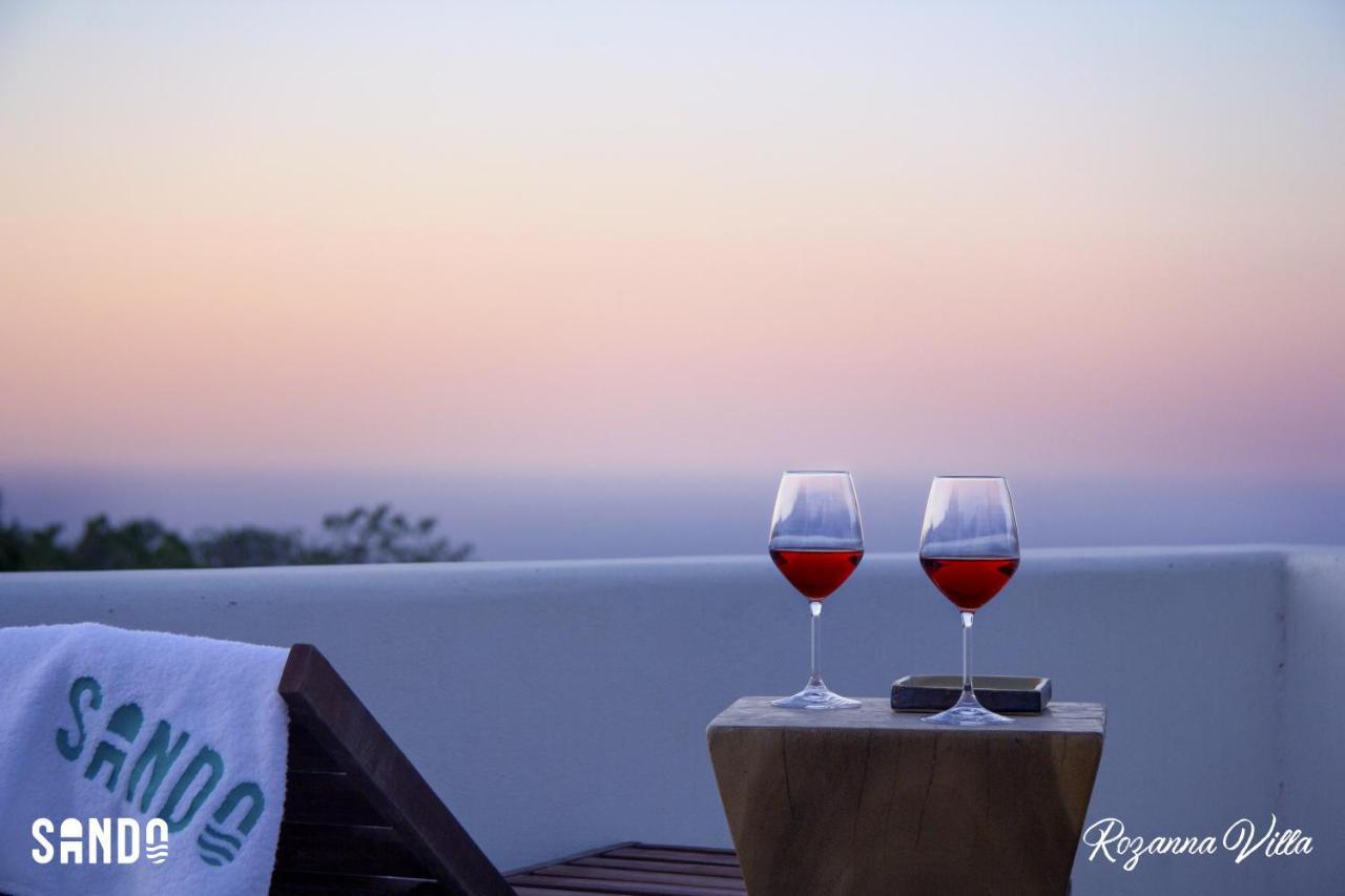 Sando Traditional Cave Villas With Jacuzzi And Sea View Vourvoulos Екстер'єр фото