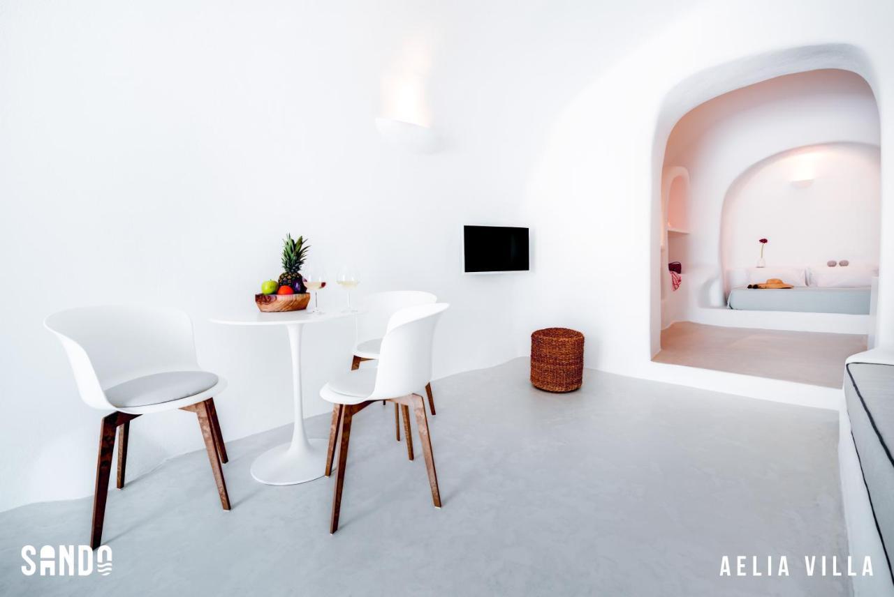 Sando Traditional Cave Villas With Jacuzzi And Sea View Vourvoulos Екстер'єр фото